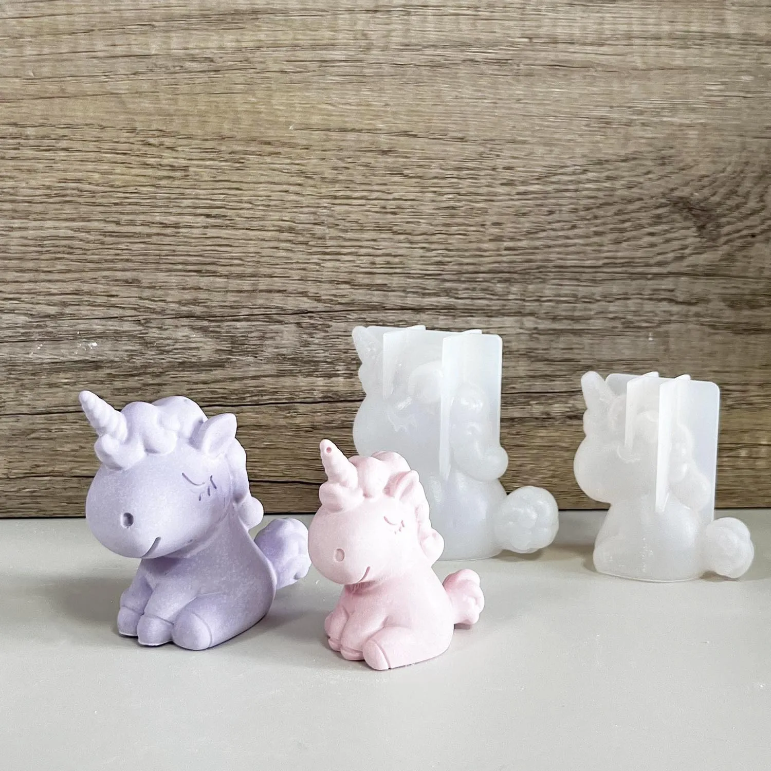 3d geométrico silicone unicórn - Candle Making Tutorial avaliação e preço